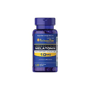Melatonina 10mg 120 Cápsulas - Puritan's Pride