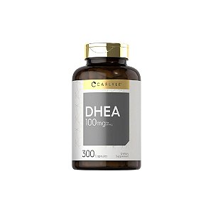 DHEA 100mg Carlyle (300 Cápsulas) – Máxima Potência e Longevidade