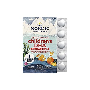 Gomas Mastigáveis DHA™ 600mg para Crianças a partir de 3 anos 30 Gomas - Nordic Naturals
