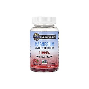 Magnésio Citrato 60 Gomas com Prebióticos e Probióticos - Garden of Life