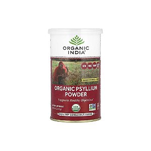 Psyllium Orgânico em Pó 170g - Organic India