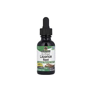 Extrato de Fluido da Raiz de Alcaçuz sem Álcool 2.000mg 30ml - Nature's Answer