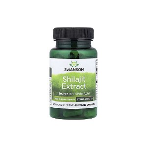 Extrato de Shilajit 400mg 60 Cápsulas - Swanson