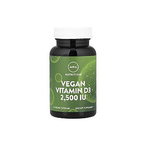 Vitamina D3 Vegana 2.500 UI 60 Veg Cápsulas - MRM