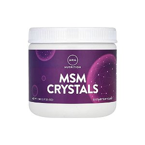 Cristais de MSM 1000mg 200g - MRM