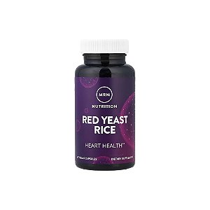 Red Yeast Rice Levedura de Arroz Vermelho 60 Veg Cápsulas - MRM