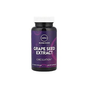 Grape Seed Extract Extrato da Semente de Uva 120mg 100 Veg Cápsulas - MRM