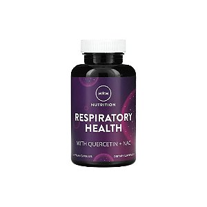 Respiratory Health Saúde Respiratória com Quercetina + NAC 60 Veg Cápsulas - MRM