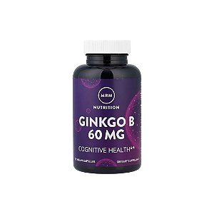 Ginkgo Biloba 60mg 120 Veg Cápsulas - MRM