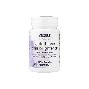 Glutathione Skin Brightener™ 30 Veg Cápsulas - Now Foods