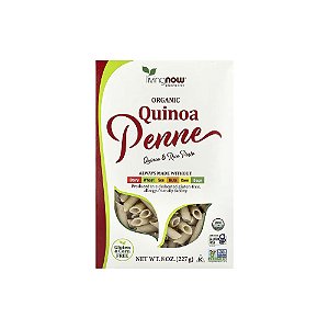 Penne de Quinoa Orgânica 227g - Now Foods