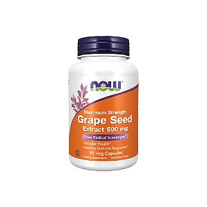 Grape Seed Extract Extrato da Semente de Uva 500mg - Now Foods