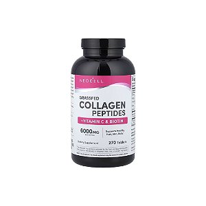 Peptídeos de Colágeno de Gado Criado no Pasto + Vitamina C e Biotina - NeoCell
