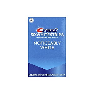 3D Whitestrips Kit para Clareamento Dental Seguro para o Esmalte 20 Tiras - Crest