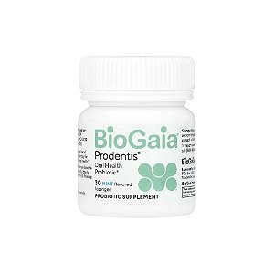 Probiótico Prodentis® para a Saúde Bucal 30 Pastilhas Probióticas - BioGaia