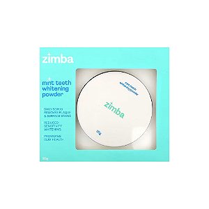Pó para Clareamento Dental 30g sabor Menta - Zimba