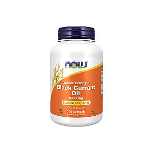Black Currant Oil Óleo de Groselha Negra 1000mg 100 Softgels - Now Foods