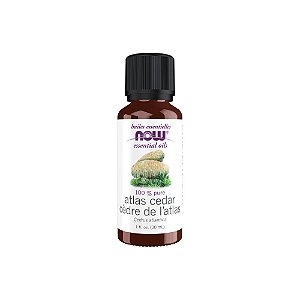 Óleo Essencial de Cedro Atlas 30ml - Now Foods