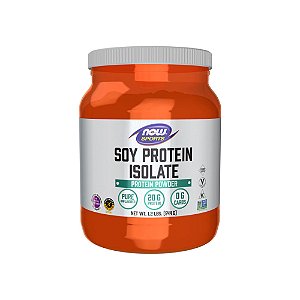 Soy Protein Isolate Isolado Proteico de Soja - Now Foods