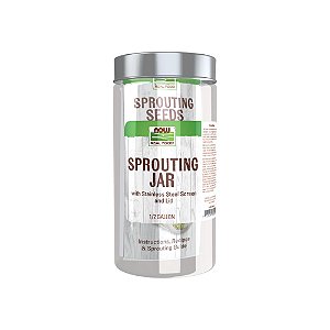 Sprouting Jar Frasco Germinativo - Now Foods