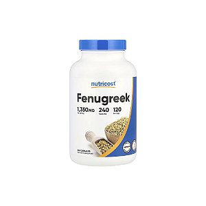 Fenugreek Feno-grego 1350mg 240 Cápsulas - Nutricost