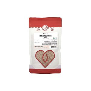 Semente de Fenugreek Fenacho Orgânico 226g - Pure Indian Foods