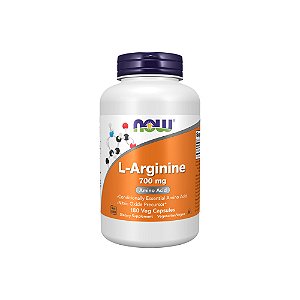 L-Arginina 700mg 180 Veg Cápsulas - Now Foods