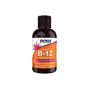 Liquid B-12 Complexo B - Now Foods