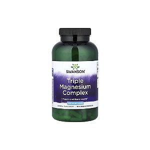 Complexo Triplo de Magnésio 400mg - Swanson
