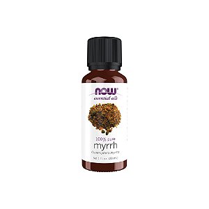 Óleo Essencial de Myrrh Mirra 100% Puro 30ml - Now Foods