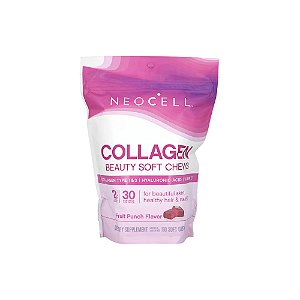 Collagen Beauty Ponche de Frutas 60 Cápsulas Mastigáveis - NeoCell