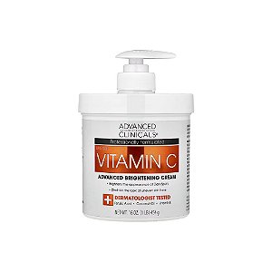 Vitamina C Creme Iluminador Avançado 454g - Advanced Clinicals