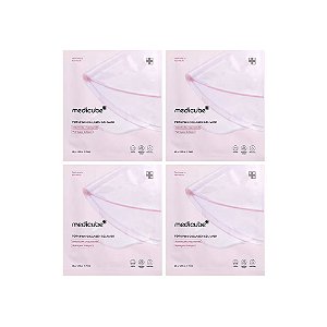 Máscara de Beleza Gel de Colágeno Rosa PDRN 4 Folhas - Medicube