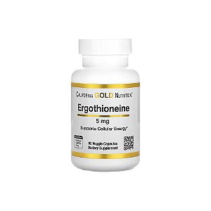 Ergothioneine Ergotioneína 90 Veg Cápsulas - California Gold Nutrition