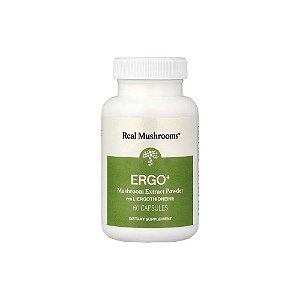ERGO + L-Ergothioneine 60 Cápsulas - Real Mushrooms