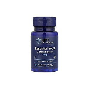 L-ergothioneine Essencial para a Juventude 5mg 30 Veg Cápsulas - Life Extension