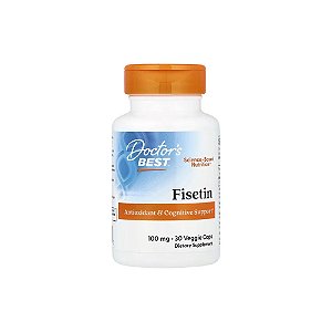 Fisetin com Novusetin 100mg 30 Cápsulas Vegetais - Doctor's Best