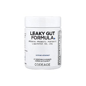Leaky Gut Fórmula para Intestino Permeável 60 Cápsulas Vegetais - Codeage