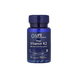 Mega Vitamina K2 45.000mcg 30 Cápsulas - Life Extension