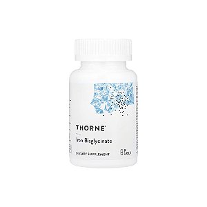 Bisglicinato Ferroso 25mg 60 Cápsulas - Thorne
