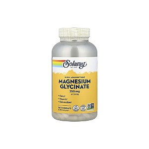 Glicinato de Magnésio de Alta Absorção 350mg - Solaray