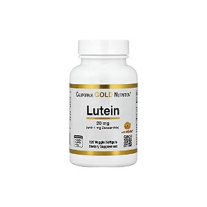 Luteína com Zeaxantina de Extrato de Calêndula - California Gold Nutrition