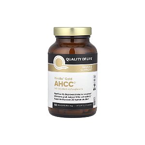 Kinoko Gold AHCC® 500mg 60 Cápsulas Vegetais - Quality of Life