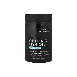 Óleo de Peixe Ômega-3 1250mg Potência Tripla - Sports Research