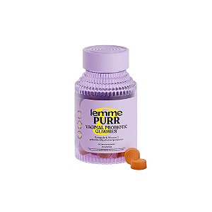 Purr Gomas Probióticas Vaginais sabor Abacaxi 60 Unidades - Lemme