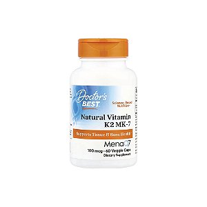 Vitamina K2 MK-7 Natural com MenaQ7 - Doctor's Best