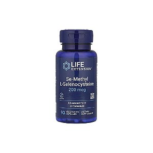 Se-Metil L-Selenocisteína 200mcg 90 Cápsulas Vegetarianas - Life Extension