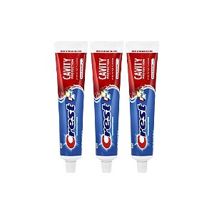 Pasta de Dente Anticárie com Fluoreto 3 Unidades de 161g cada - Crest