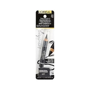 Voluminous Delineador Lápis de Amêndoa Smoldering 645 Preto 2 48g - L'Oréal