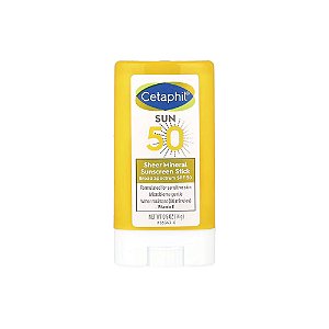 Sheer Mineral Protetor Solar em Bastão FPS 50 14g - Cetaphil